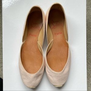 Christian Louboutin ballet espadrilles